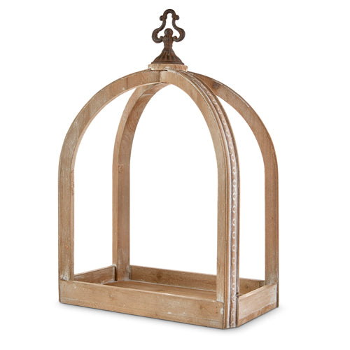 Wood lantern