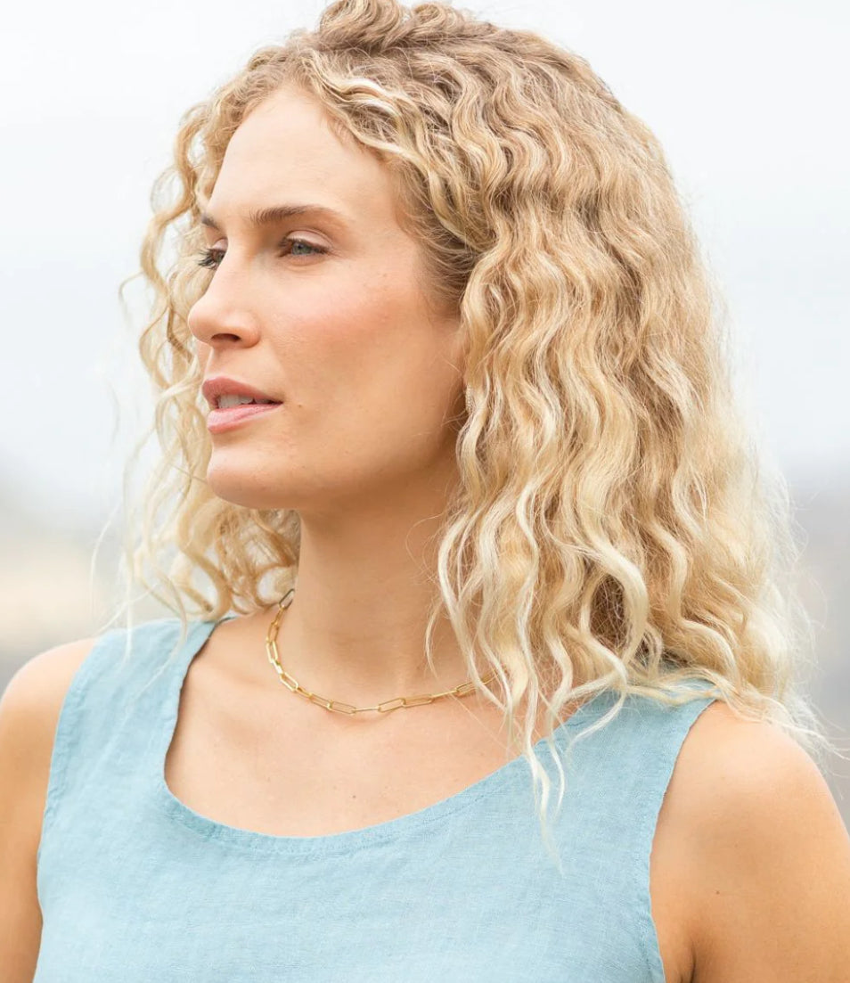 Paper Clip Chain Necklace