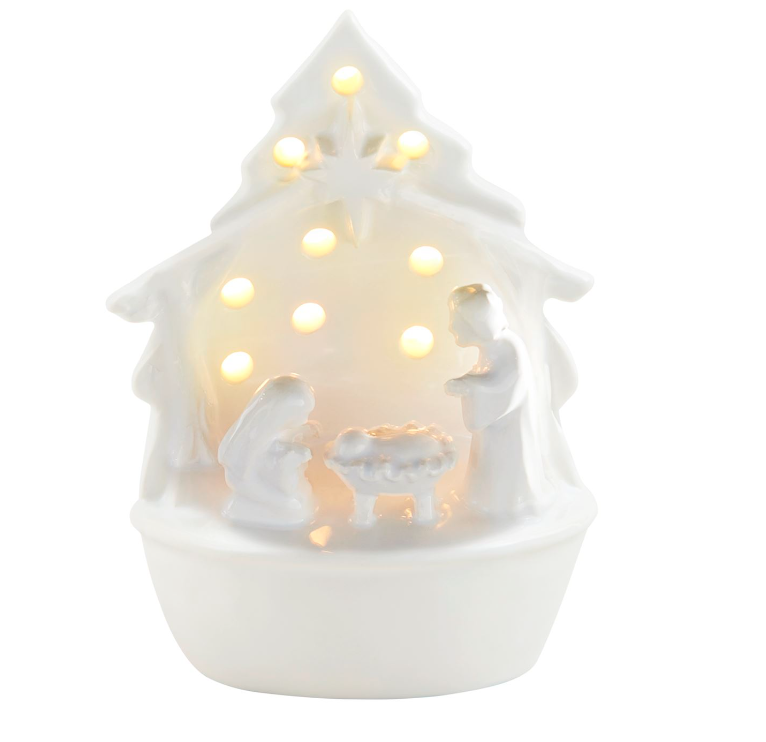Light-Up Nativity Sitter