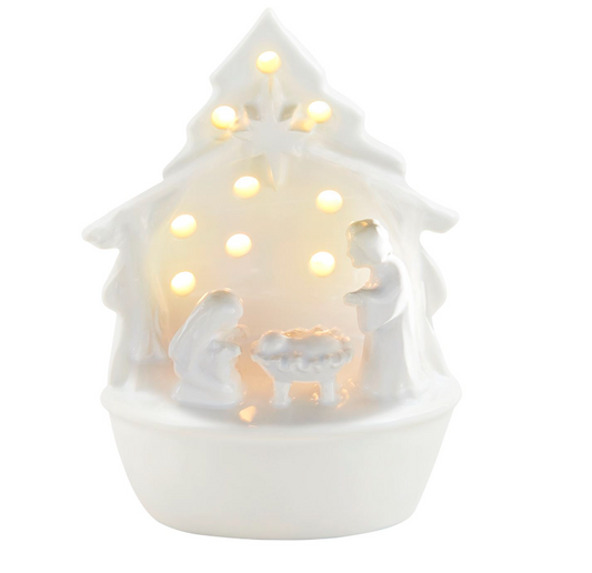 Light-Up Nativity Sitter