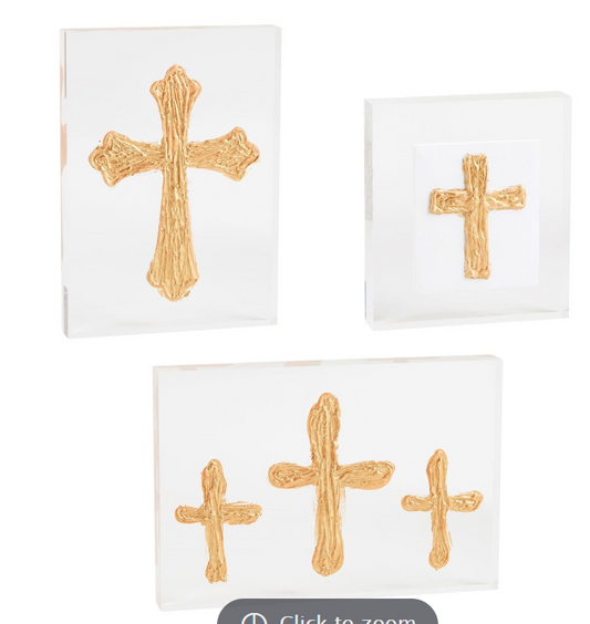 Acrylic Cross Plaques