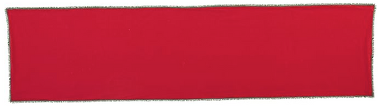 Red Christmas Pom Runner