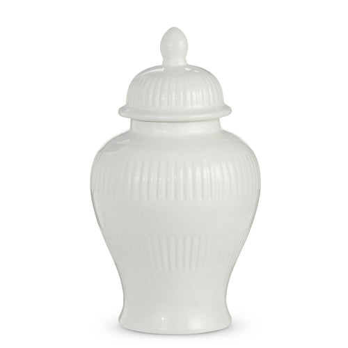 White Ginger Jar