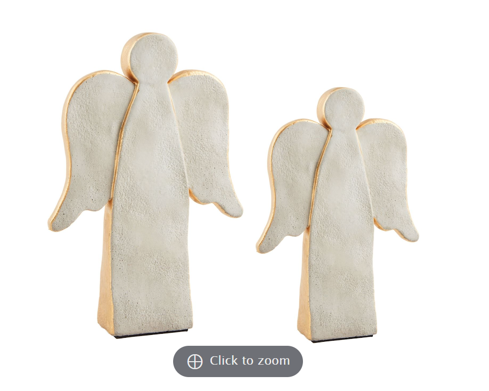 Gold Concrete Angel