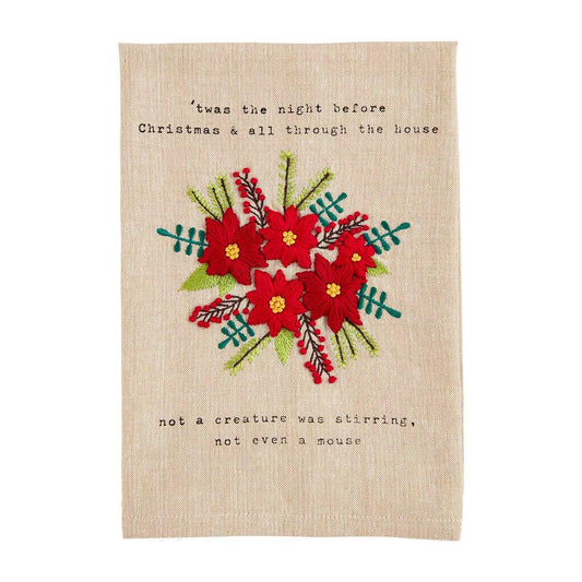 Christmas French Knot Towels
