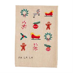 Christmas French Knot Towels