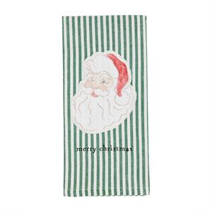 Christmas Stripe Applique Towels